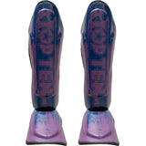 Protège-tibias et cou-de-pied Top Ten « Power Ink » - violet, 32195-77