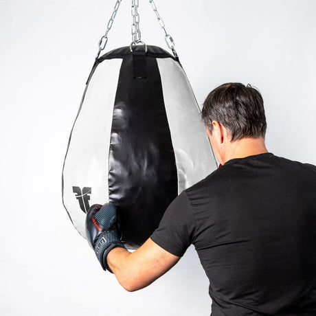 The Fighter Professional Speed Bag - black/white