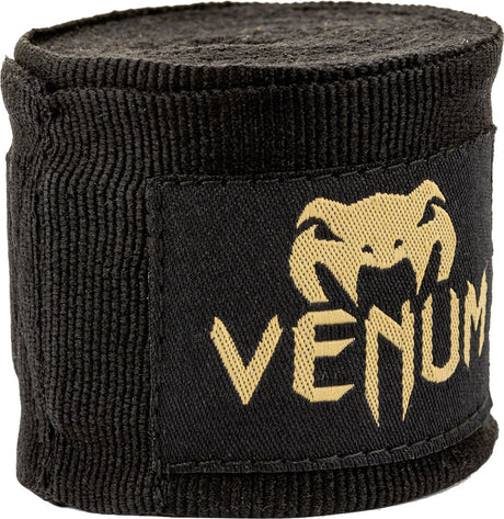 Venum Handwraps Kontact 4m - black/gold, VENUM-0429-126