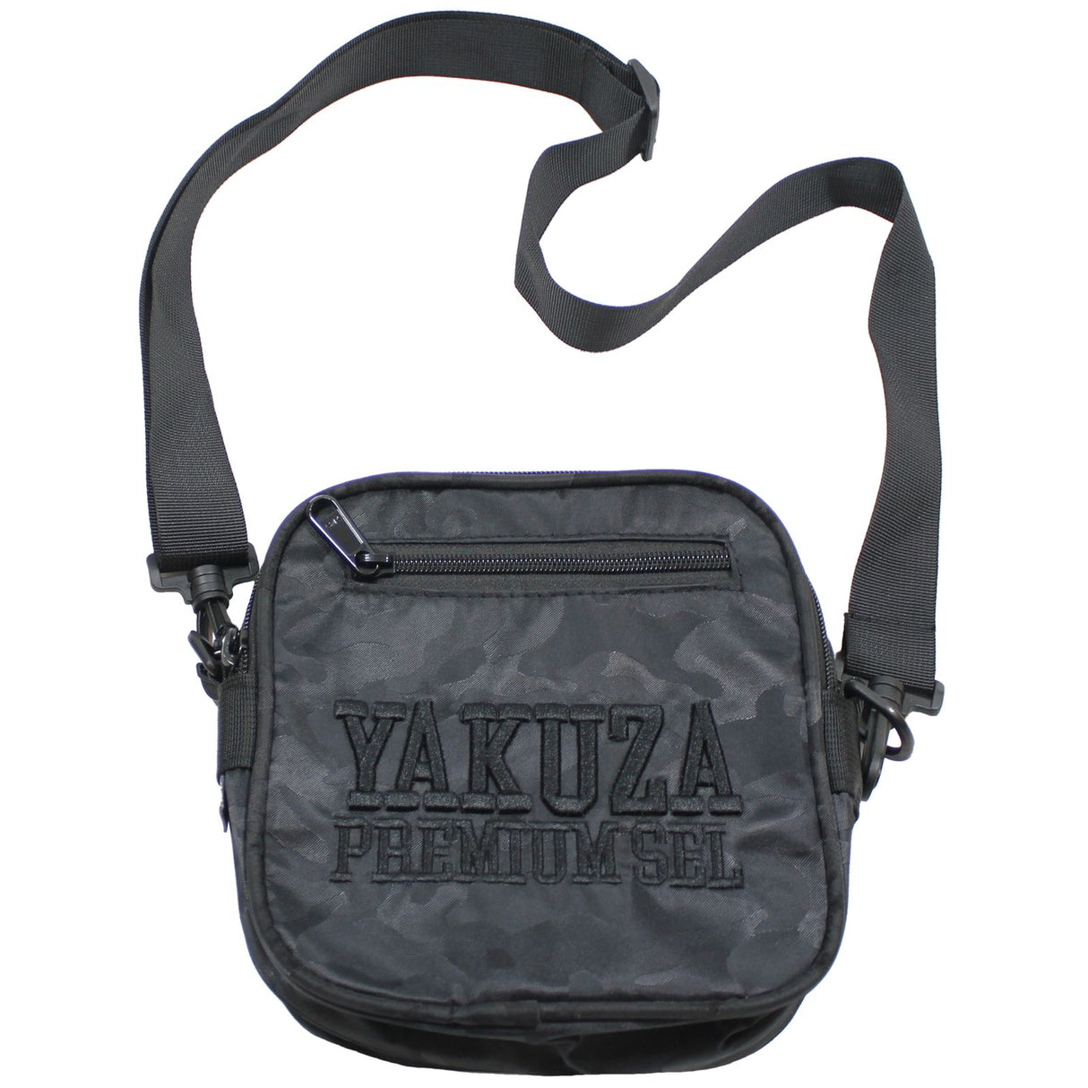 Yakuza Premium Shoulder Bag – black camo, 3574