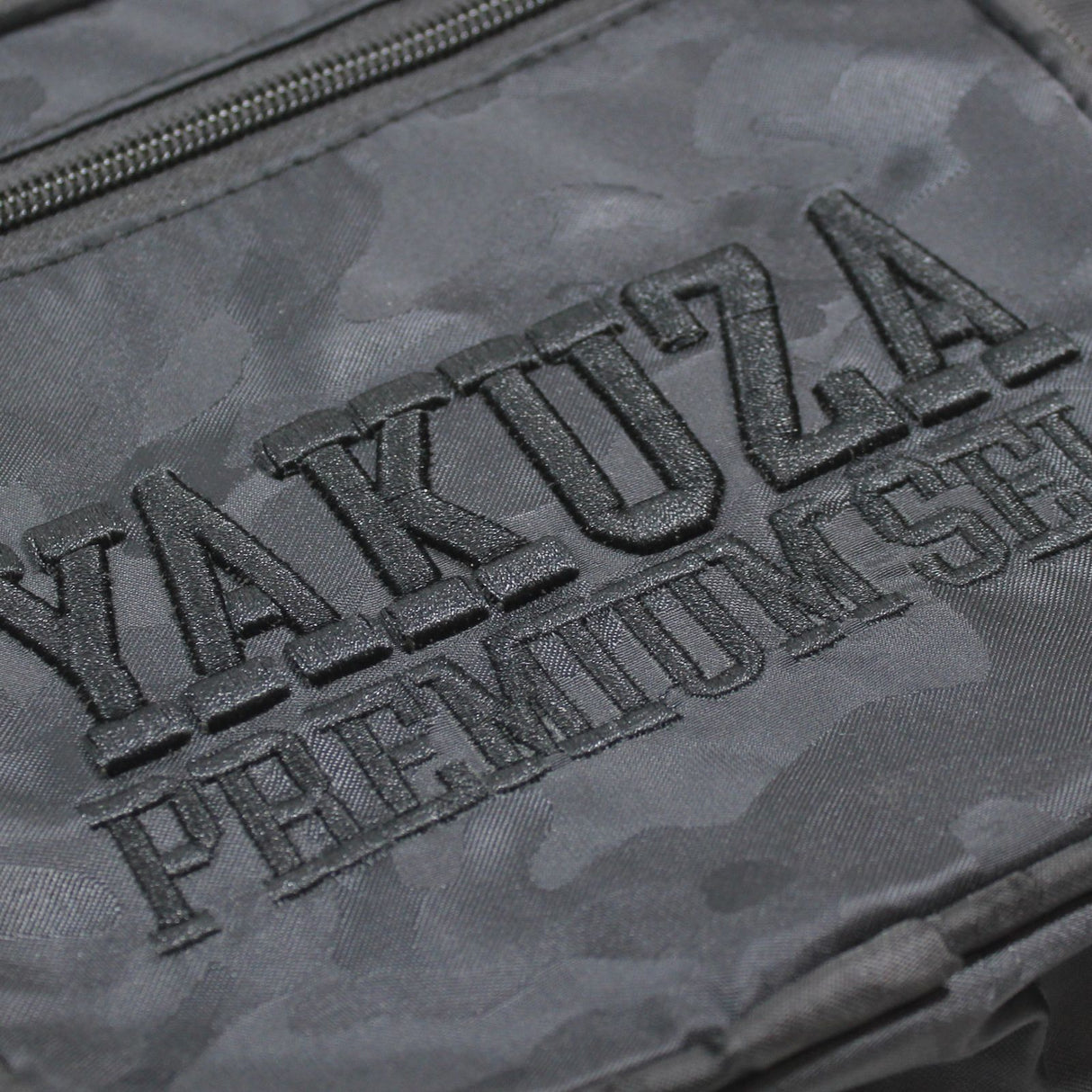 Yakuza Premium Shoulder Bag – black camo, 3574