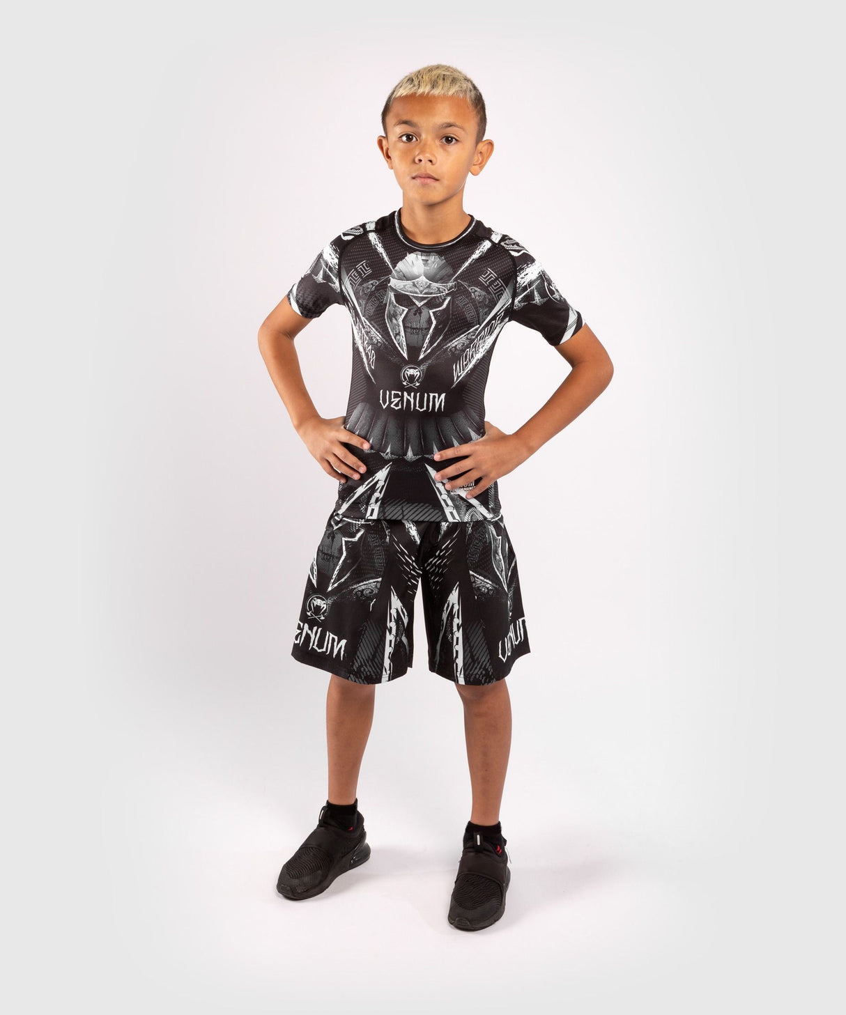 Short MMA Venum GLDTR 4.0 pour enfants - noir