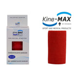 Kine-MAX Selbstsichernde elastische Binde - 5 cm, 7,5 cm, 10 cm - rot, CEB5RED, CEB7RED, CEB10RED