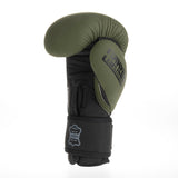 Fighter Boxhandschuhe SIAM - matt khaki, FBG-003KB