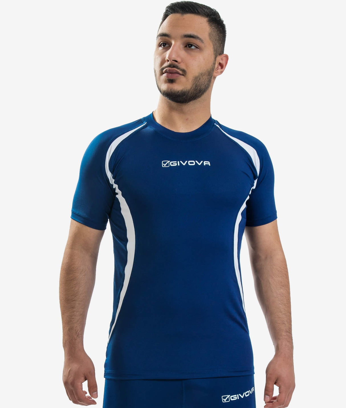 Givova Trainings-T-Shirt - blau