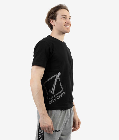 Givova Reflektierendes T-Shirt - schwarz MA029BLK