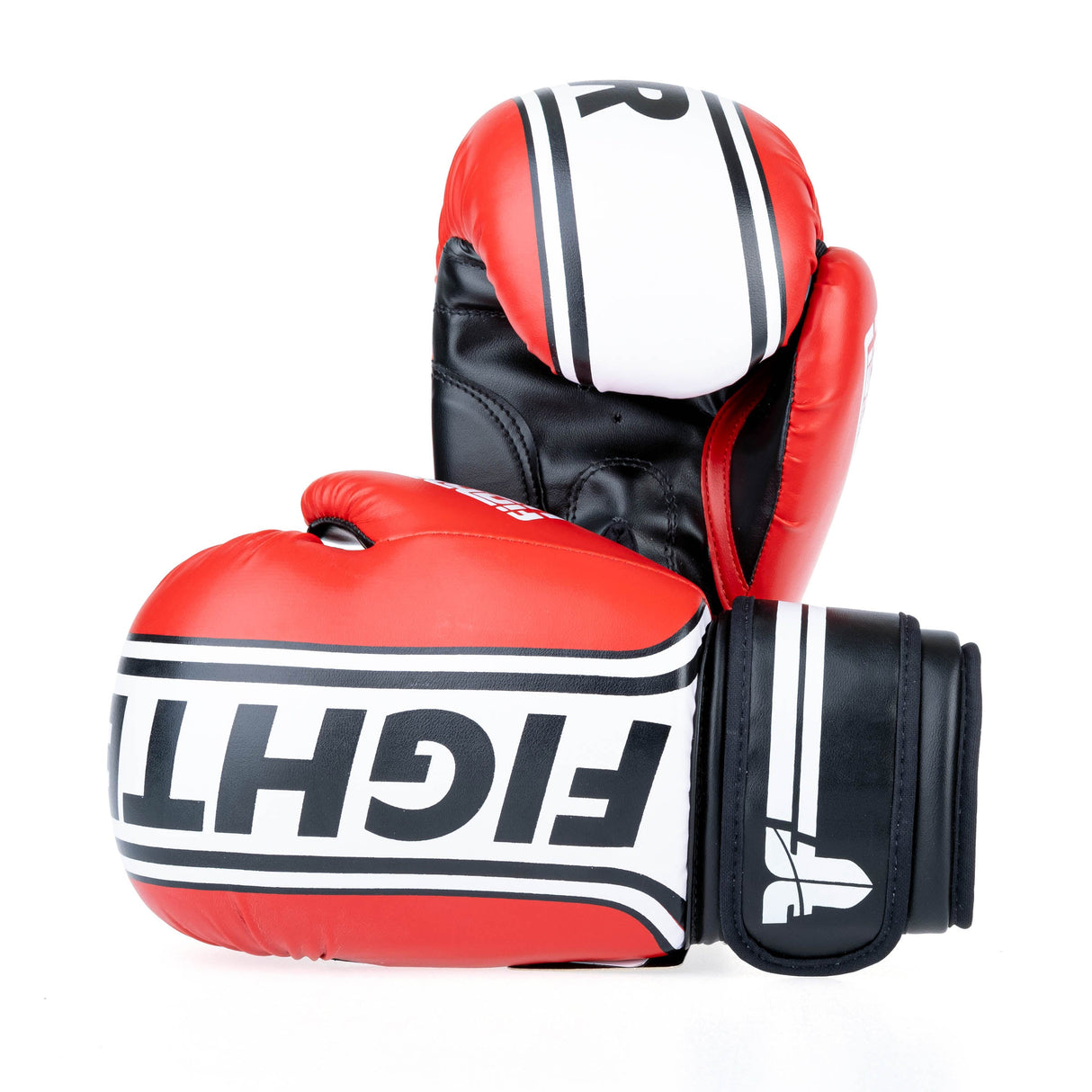 Gants de boxe Fighter Basic Stripe - rouge