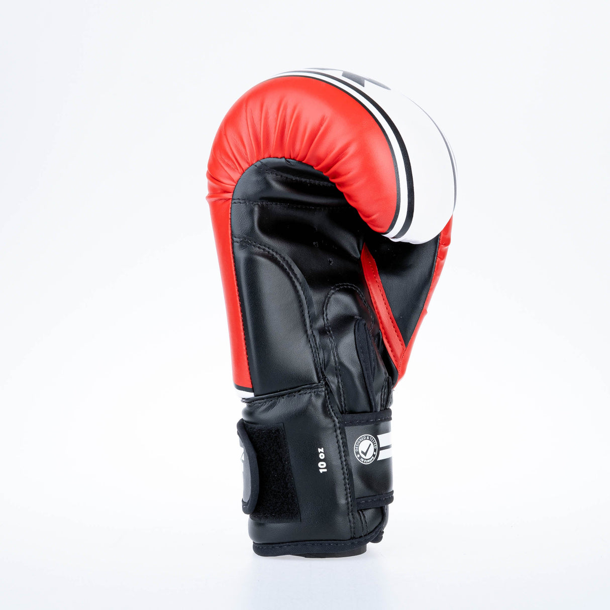 Fighter Boxhandschuhe Basic Stripe - rot