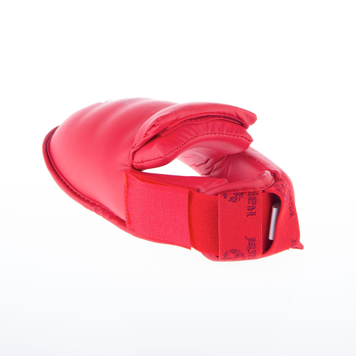 Karate Kickprotector - Cou-de-pied et tibia WKF - rouge, 343-4N