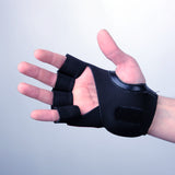 Bandages pour les mains en gel Fighter Strap - noir/gris, FGW-001BG