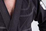 Fighter BJJ Ripstop  Gi Rip Stop - black, BJJBL-06