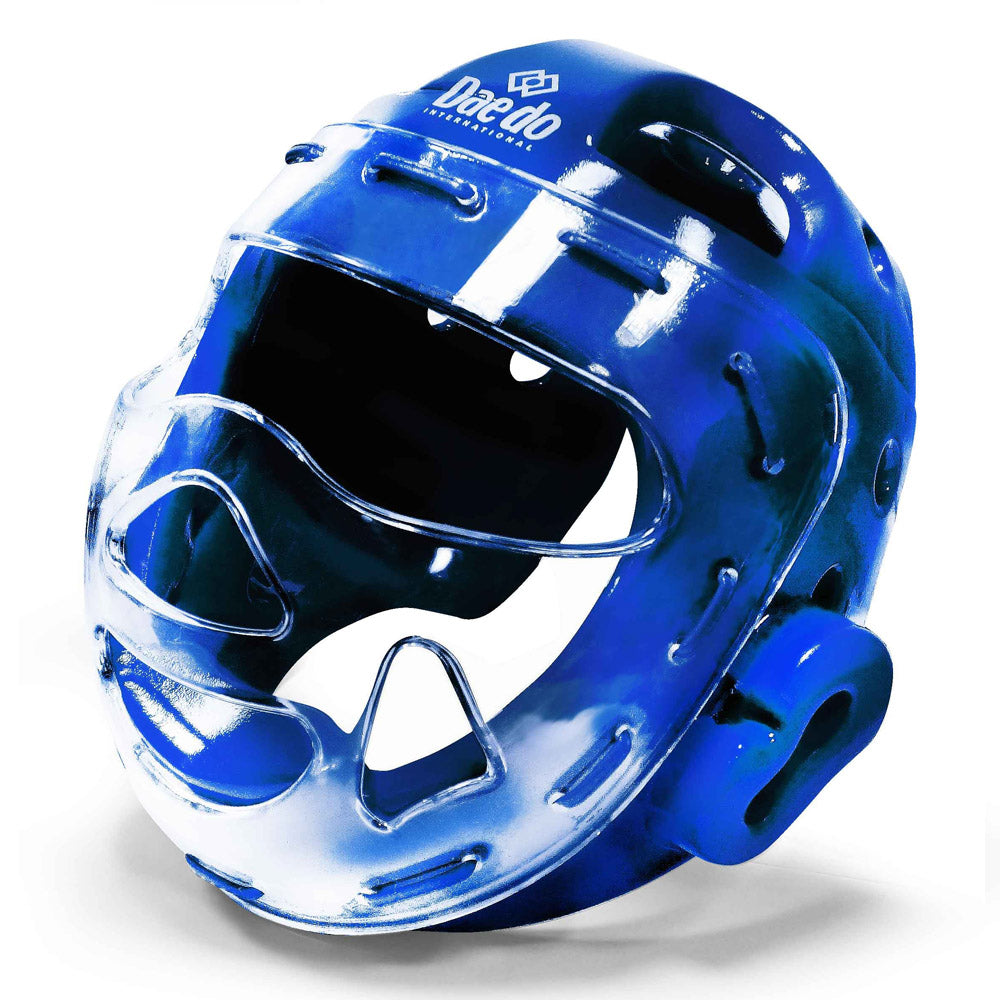 Daedo Kopfschutz WT Maske - blau, 20915B