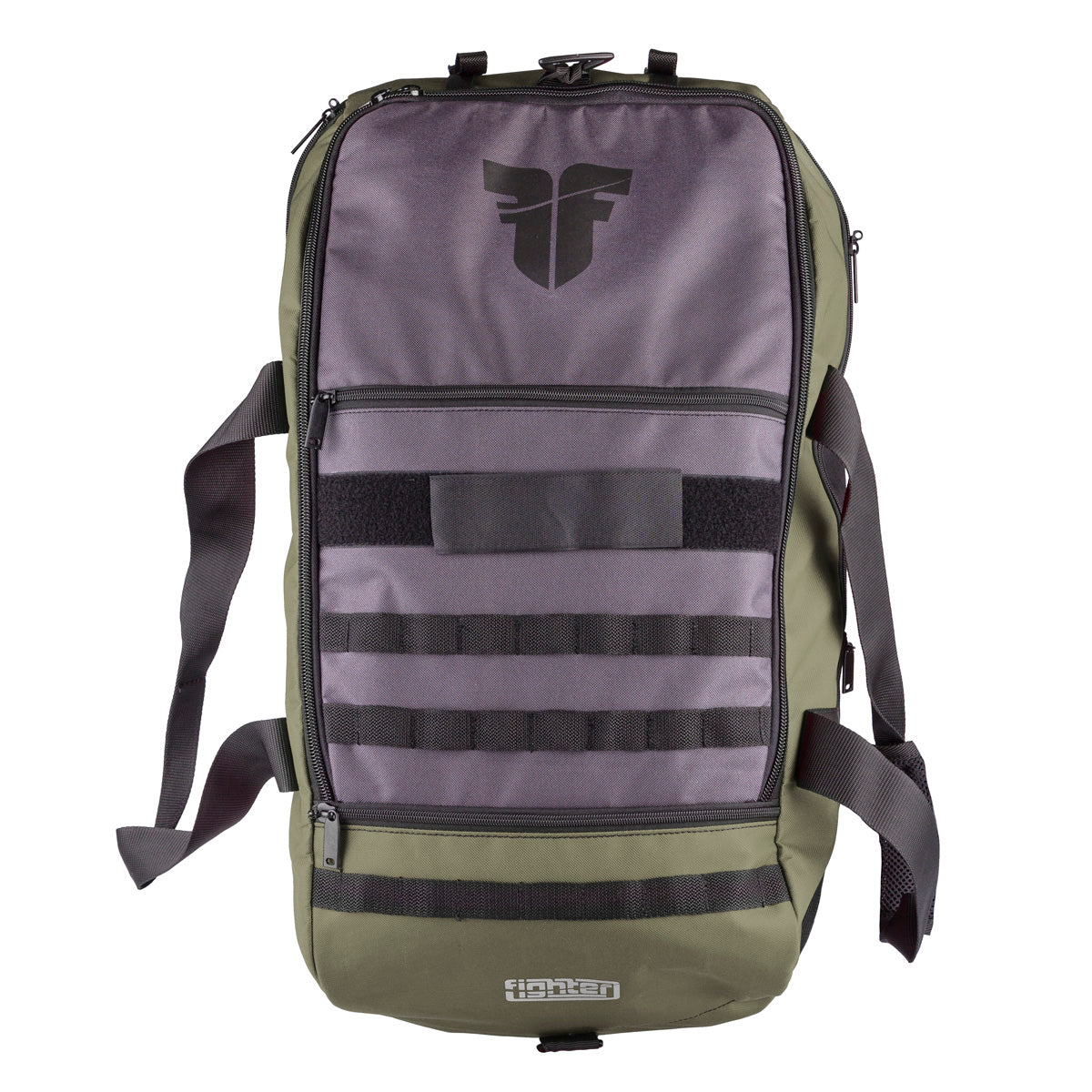 Sac de sport Fighter LINE XL - vert armée/gris/noir, FTBP-03