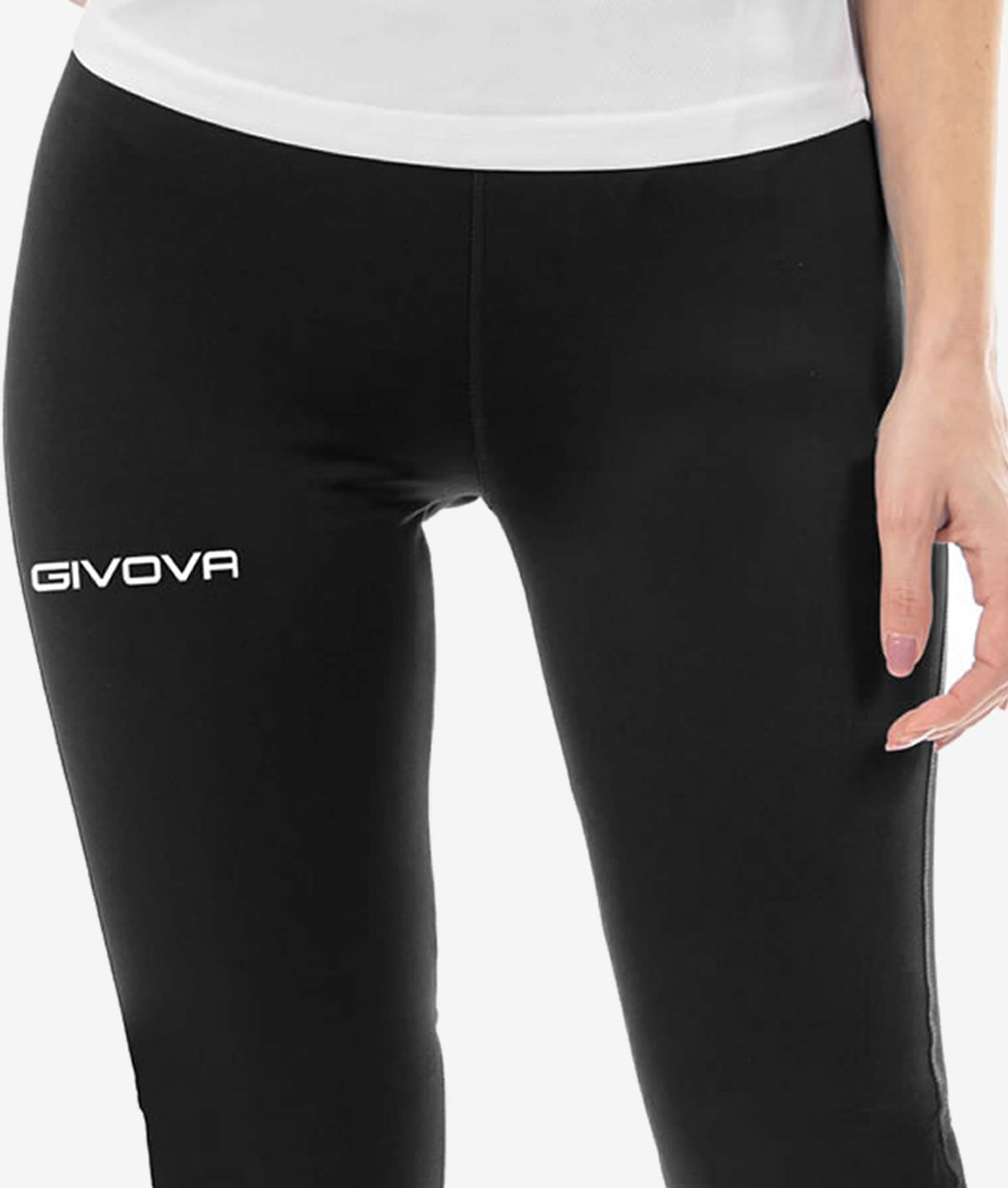 Givova Slim Kompressionsstrumpfhose - schwarz P005BLK