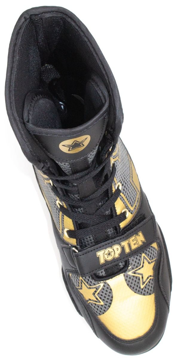 Boxing Shoes Top Ten - black/gold, 1172-92