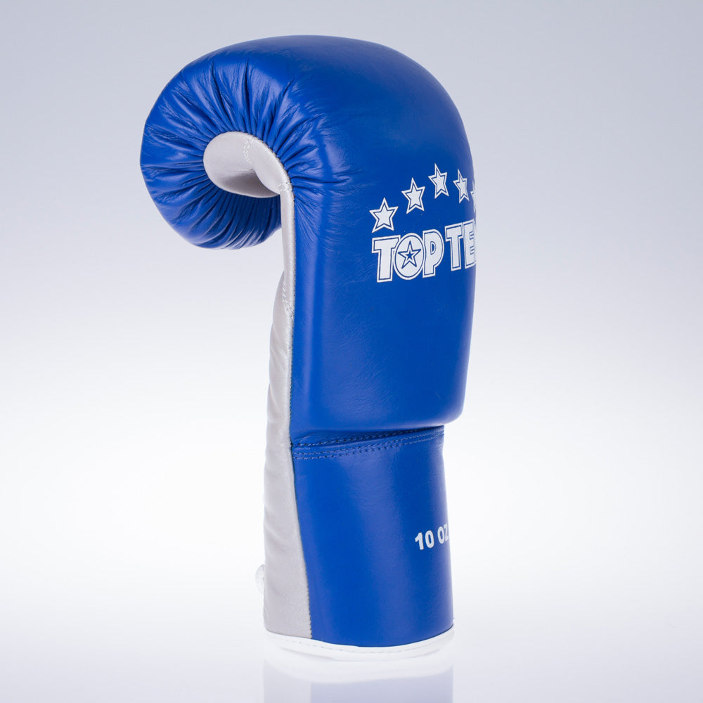 Gants de boxe Top Ten Pro - bleu/argent, 20182-6110