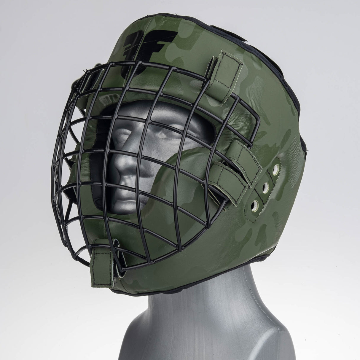 Fighter Shock Head Guard - khaki/camo, JE999-KHC