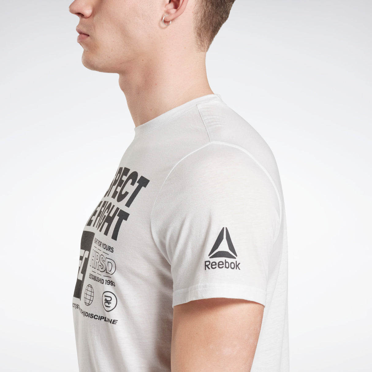 Reebok UFC Fan Gear Mens t-shirt - white, FU1292