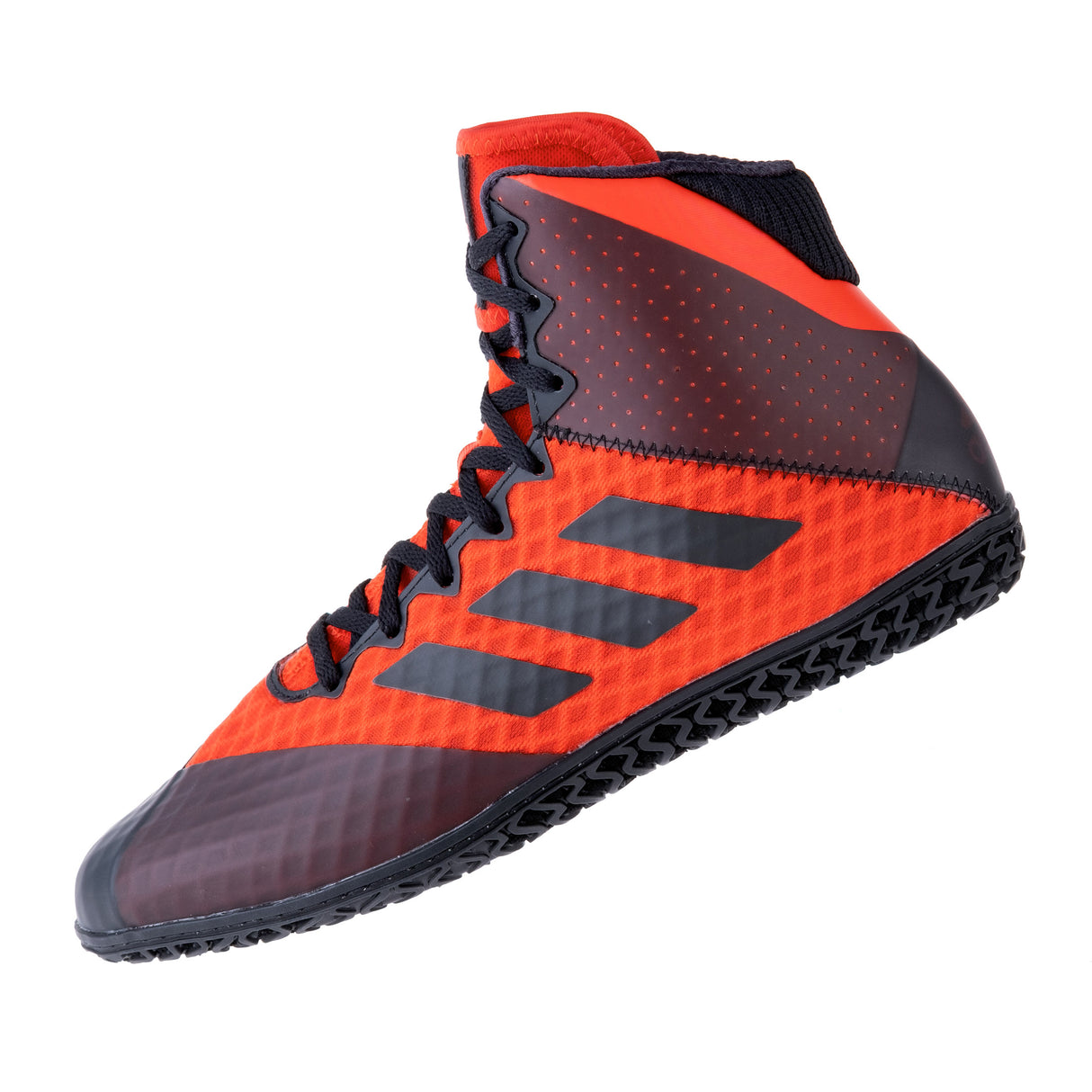 Adidas Chaussures de Lutte Mat Wizard 4. - noir/rouge, BC0532