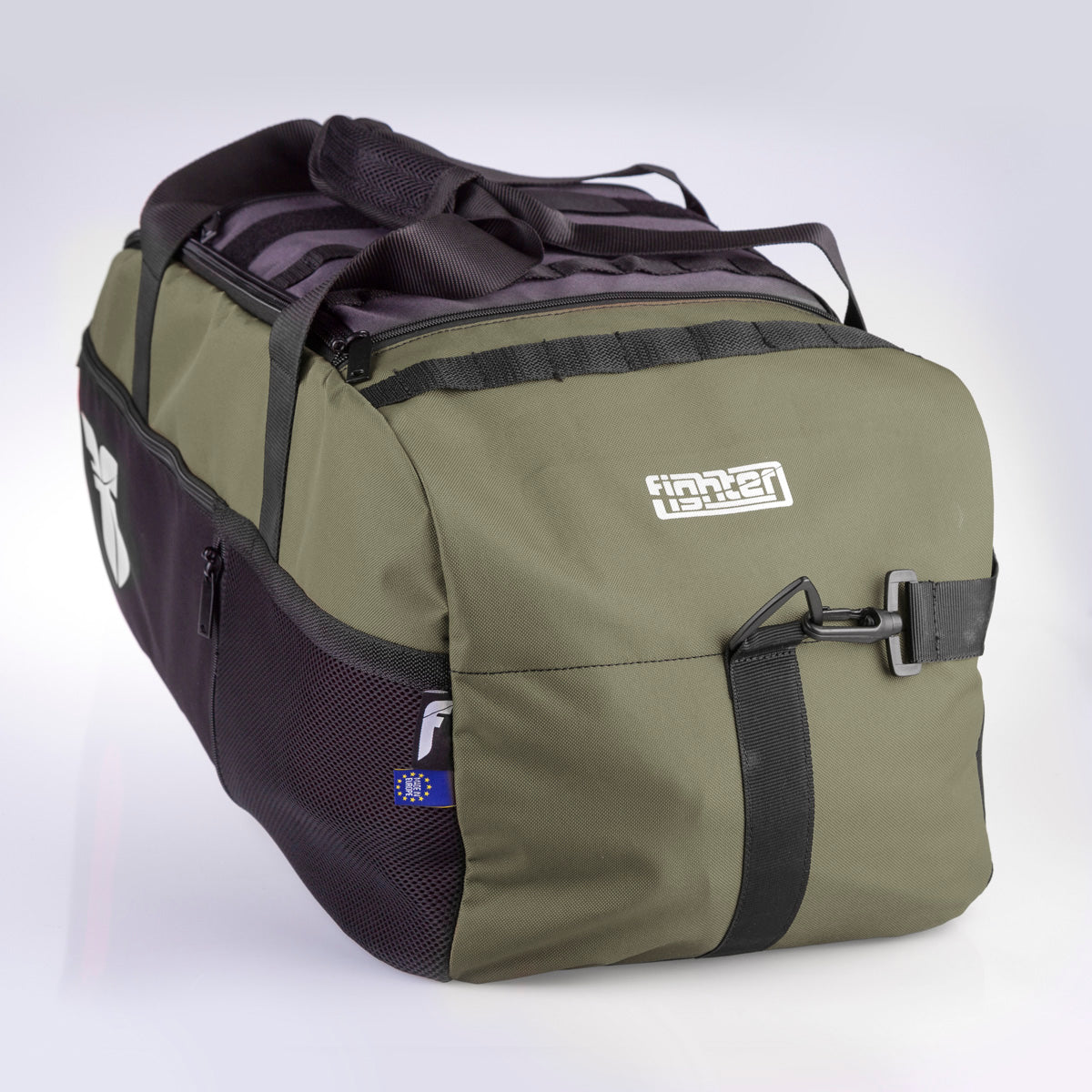 Sac de sport Fighter LINE XL - vert armée/gris/noir, FTBP-03