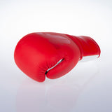 Gants de boxe Fighter Competition Pro - rouge/blanc, FBG-004R