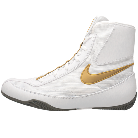 Chaussures de boxe Nike Machomai 2 - blanc/or