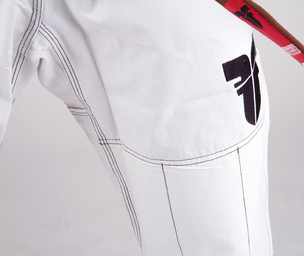 Fighter BJJ Ripstop Gi Rip Stop - weiß, BJJBW-05