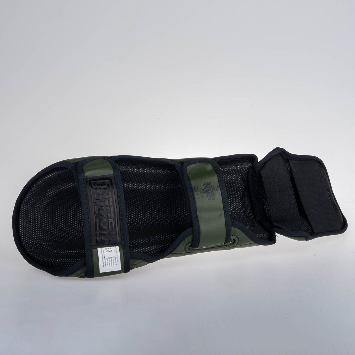 Fighter Shinguards Thai Ergo - khaki/camo, FSG-004KBC