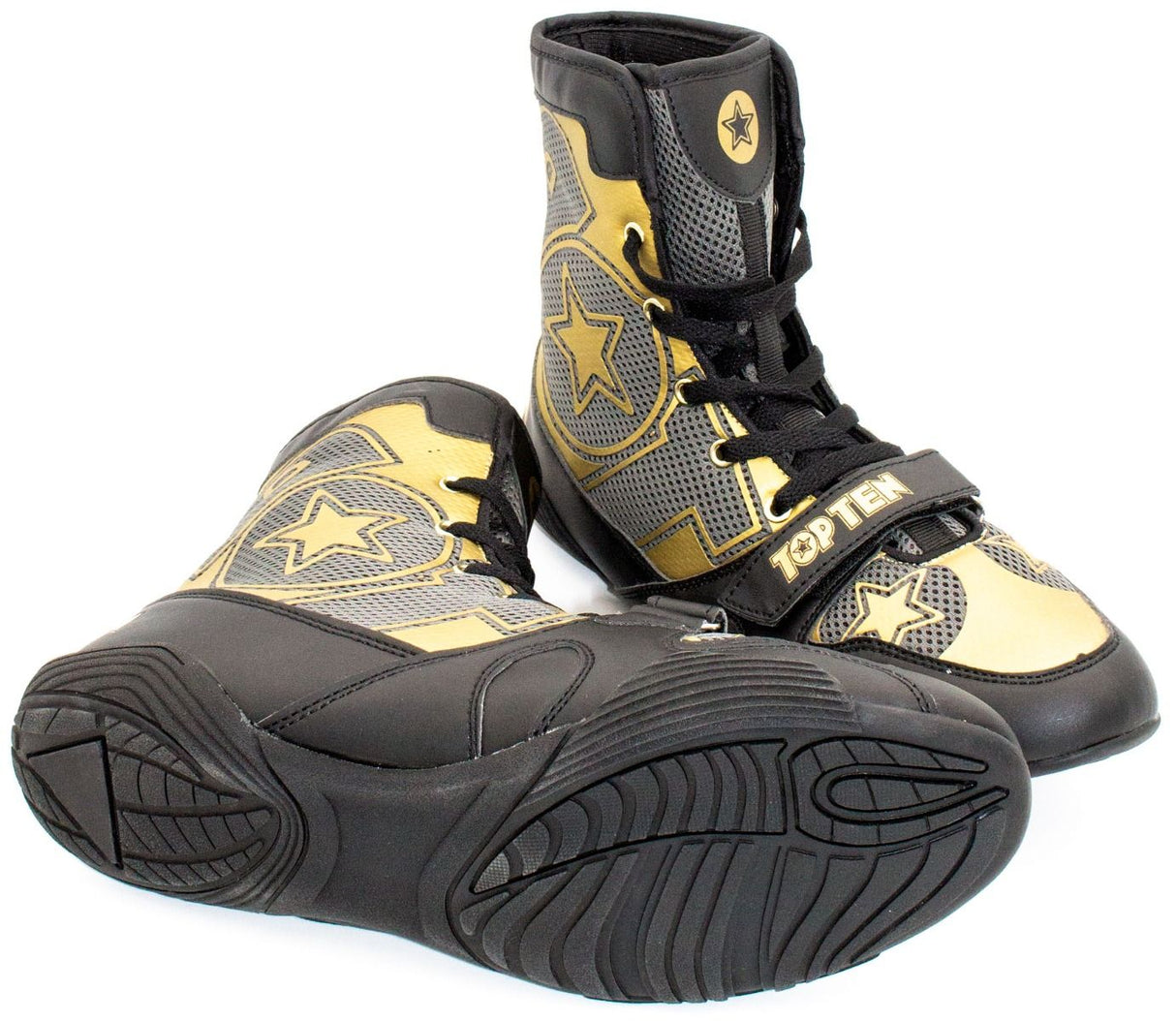 Boxing Shoes Top Ten - black/gold, 1172-92