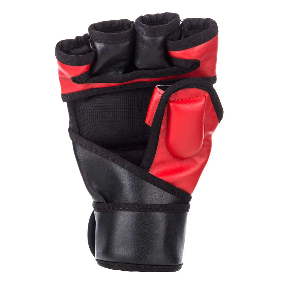 Fighter MMA Handschuhe - schwarz/rot, FMG01