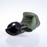 Fighter Boxhandschuhe Sparring - matt khaki/schwarz, FBG-002KB