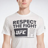 Reebok UFC Fan Gear Mens t-shirt - white, FU1292