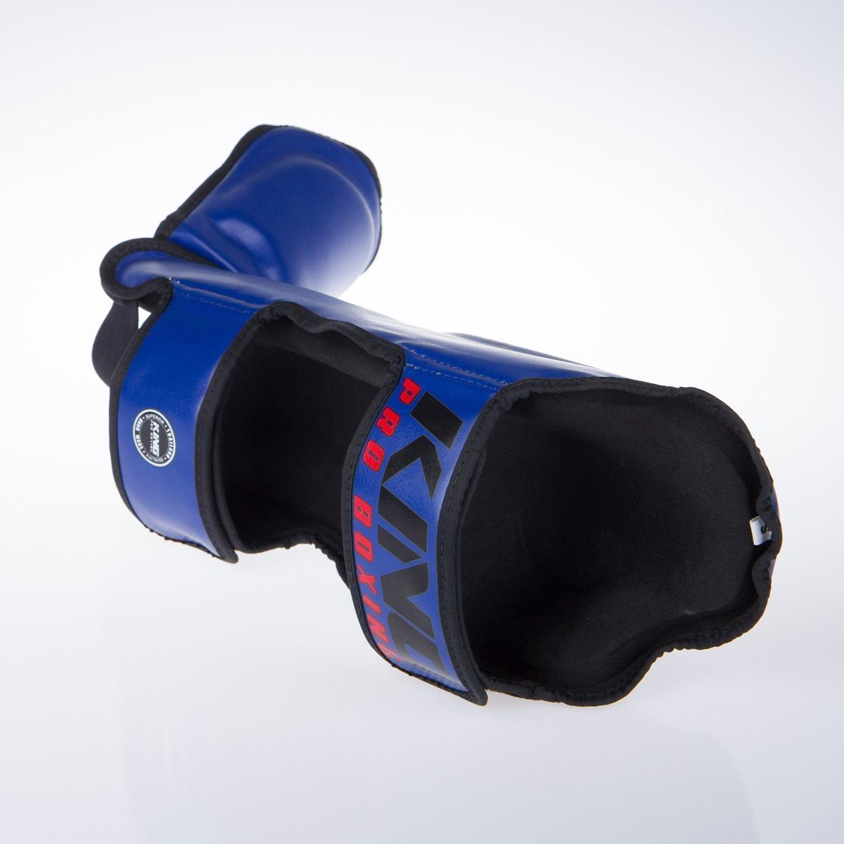 Protège-tibias de boxe King Pro - Bleu/Noir, KPB/SG-6-BLUE/BLK