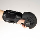 Gants d'entraînement Fighter MMA - noir, FMG-001BB