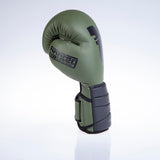 Fighter Boxhandschuhe Sparring - matt khaki/schwarz, FBG-002KB