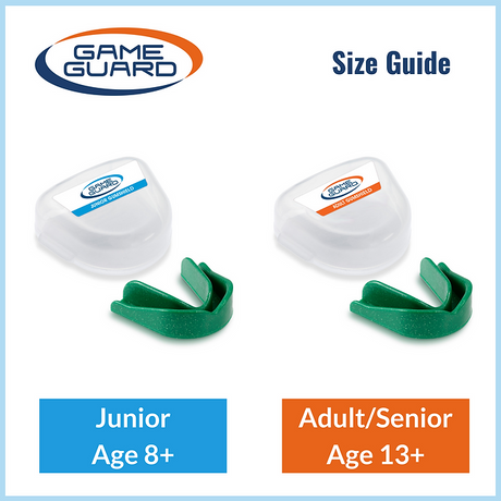 Youth Game Guard Zahnschutz Sparkle - grün