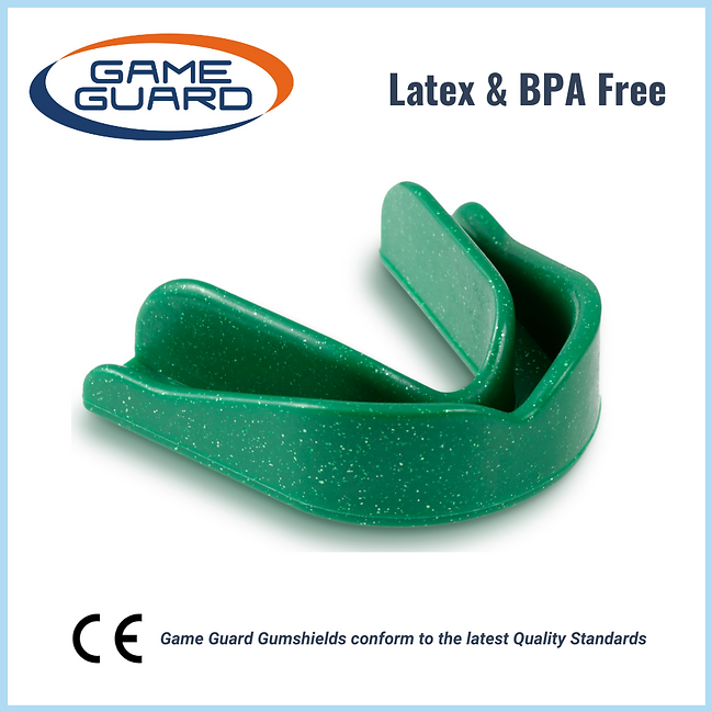 Game Guard Zahnschutz Sparkle - grün