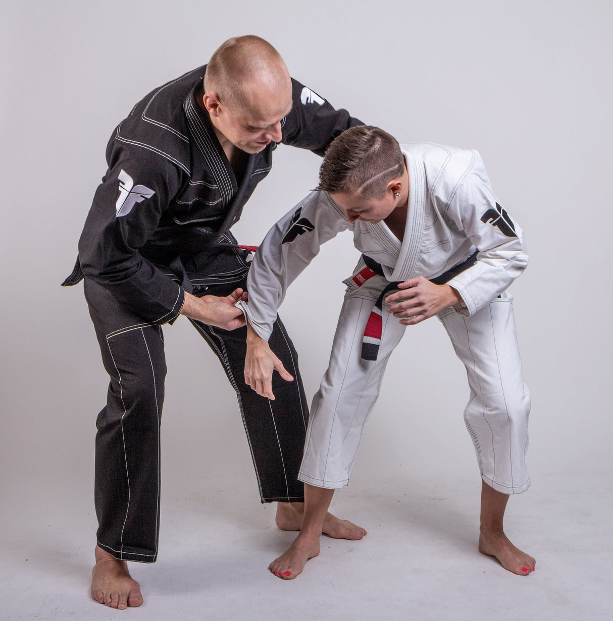 Fighter BJJ Ripstop Gi Rip Stop - noir, BJJBL-06