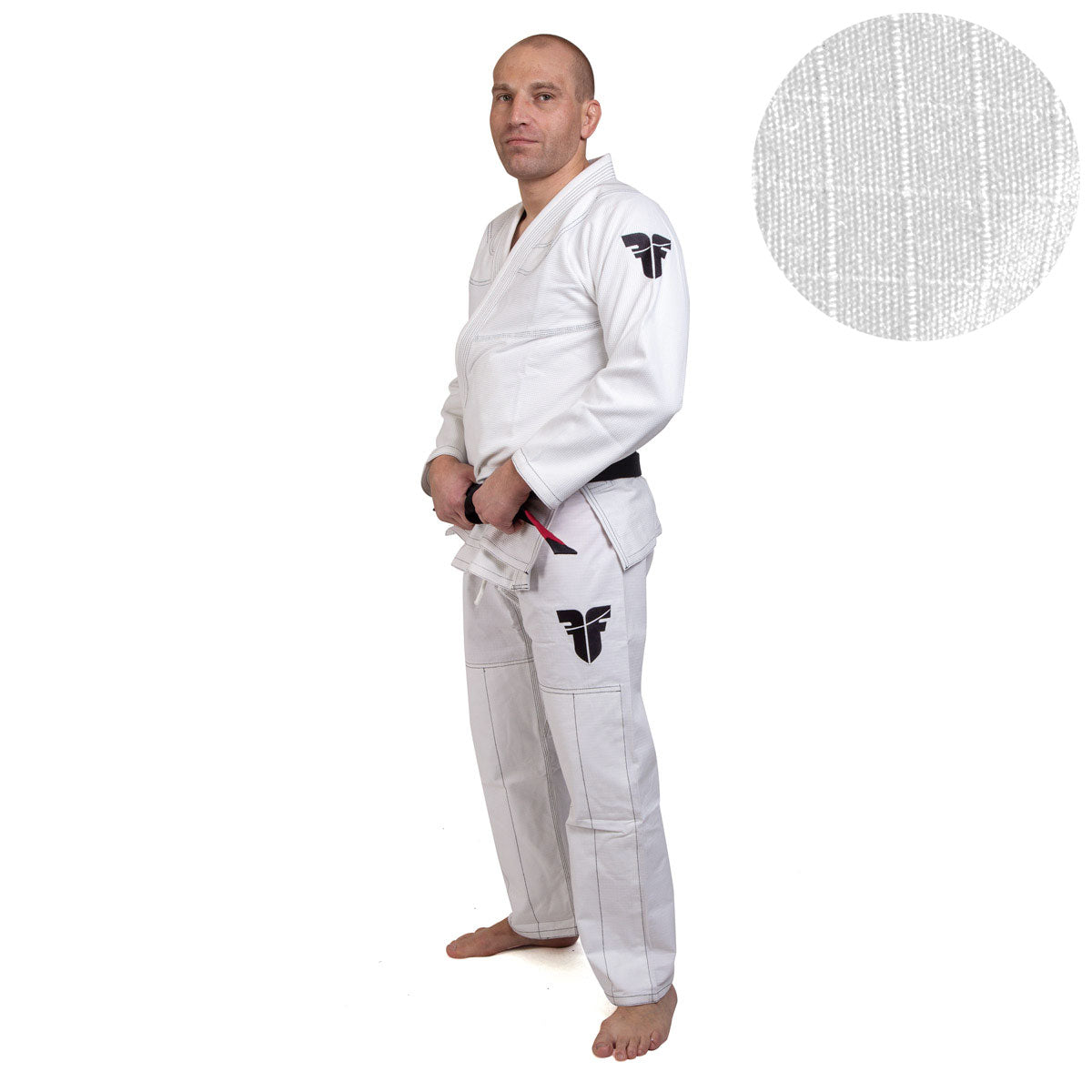 Fighter BJJ Ripstop Gi Rip Stop ENFANT - blanc, BJJBW-05