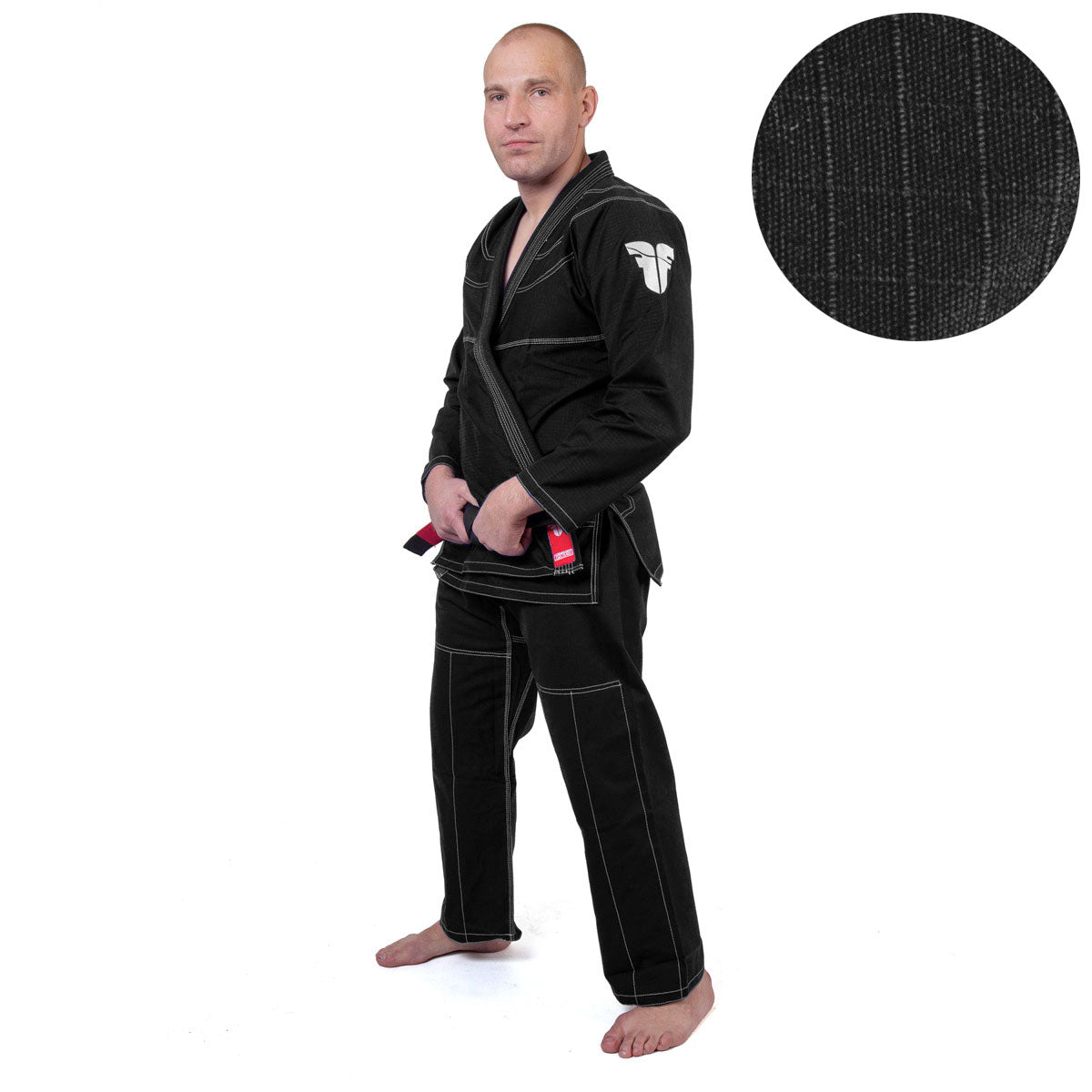 Fighter BJJ Ripstop Gi Rip Stop ENFANT - noir, BJJBL-06