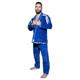 Top Ten Brazilian Jiu Jitsu Anzug Mohikaner - Blau, 15123-6
