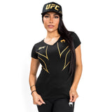 Venum UFC Fight Night 2.0 Replica T-Shirt - Champion - schwarz/gold