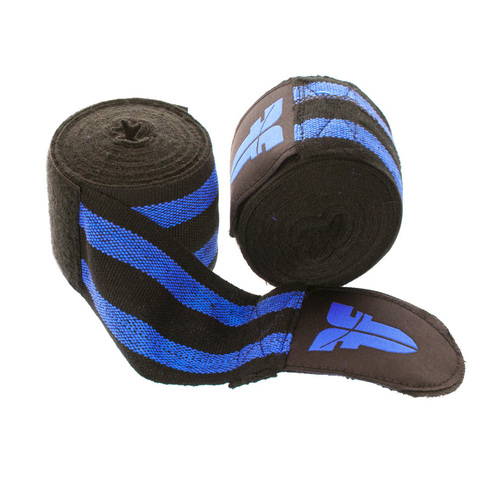 Bandages Fighter - noir/bleu, BAND F BLUE