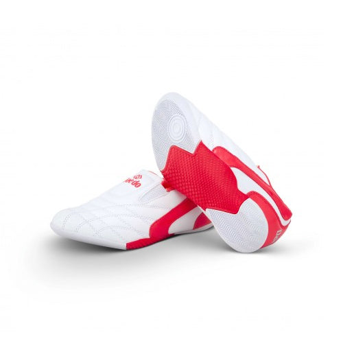 Chaussures Budo Enfant Daedo KICK - blanc/rouge, ZA3050