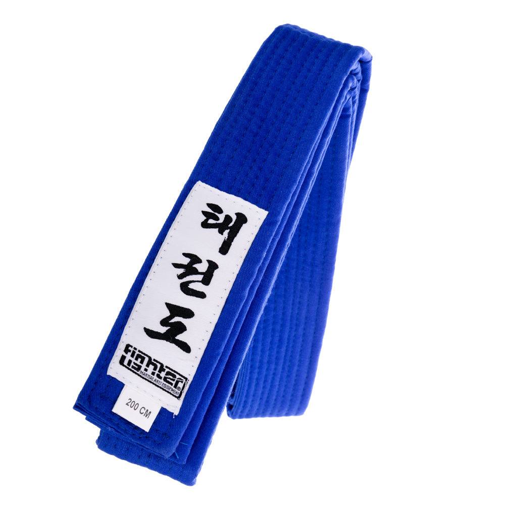 Fighter Taekwondo ITF Gürtel - blau, FTB-04