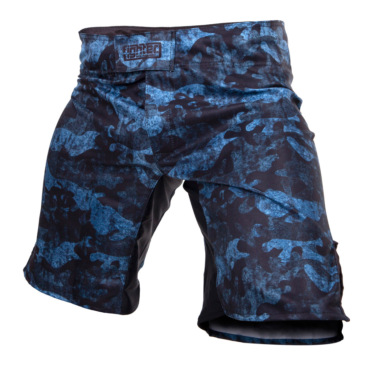 Fighter MMA Shorts - Urban Camo - blue, FSHM-11