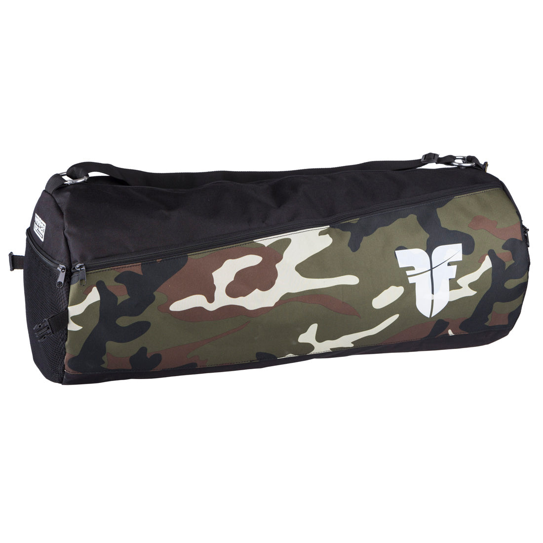 Fighter Roll Sporttasche - schwarz/camo, FSB-06