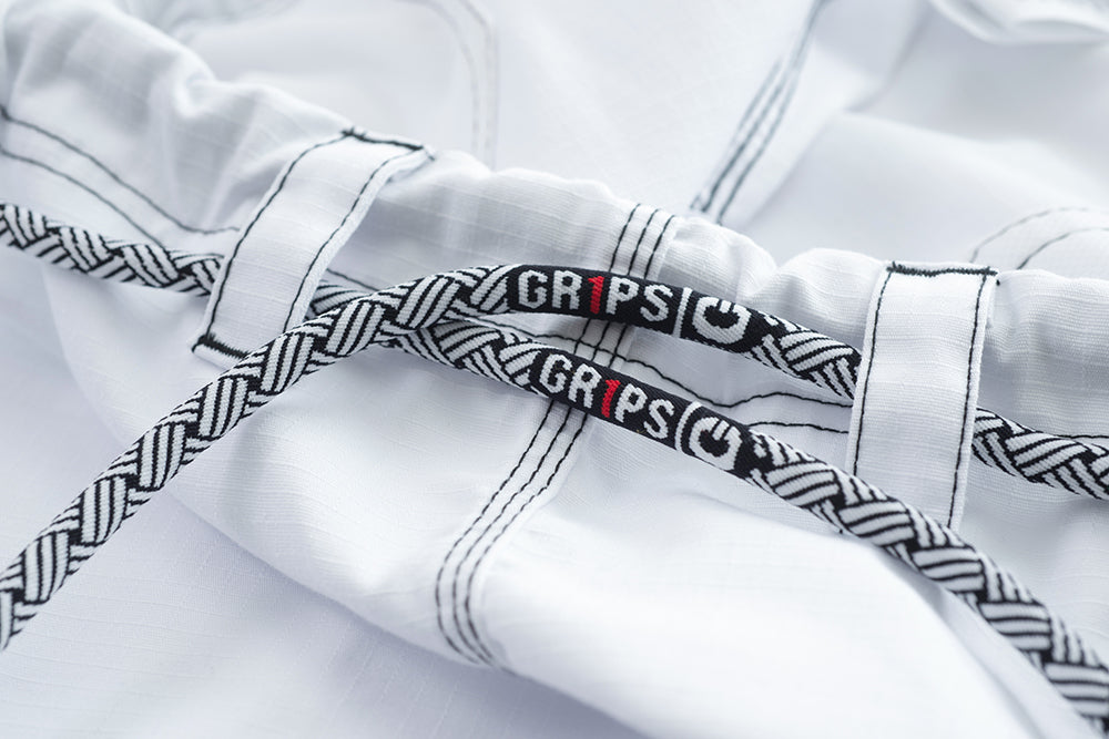 Poignées Kimono Cali 99 - blanc, G10112-WHT