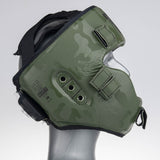 Fighter Shock Head Guard - khaki/camo, JE999-KHC