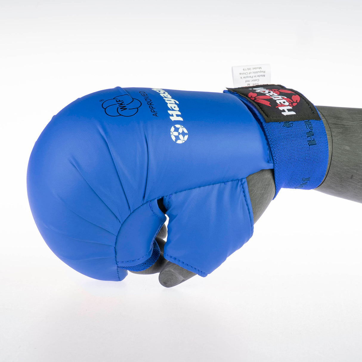 Hayashi Karate protège-poing TSUKI avec pouce (approuvé WKF) - bleu, 238